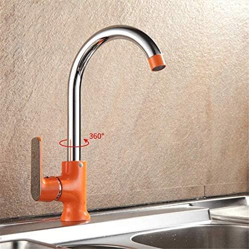 Robinet mélangeur rotatif 360 en laiton style moderne disponible en 3 couleurs