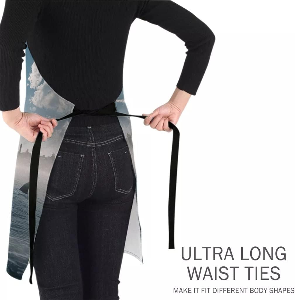 Aprons for Women Men Kid Cooking Baking Apron Kitchen Utility Equipment Accessories