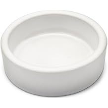 Escape-Proof Reptile Food Dish Bowl, Ceramics Small Animal Bowls for Lizard Frog Snake Turtle Gecko Hamster Food Bowl for Anti Living Foods Escape, Reptile Water Dish L,3.93inches