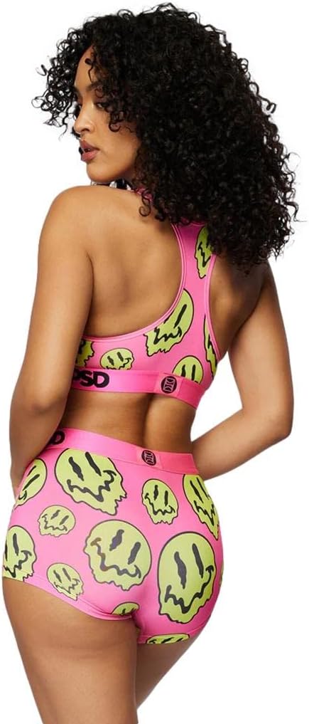 PSD Women's All Smiles Sports Bra, Pink, XL