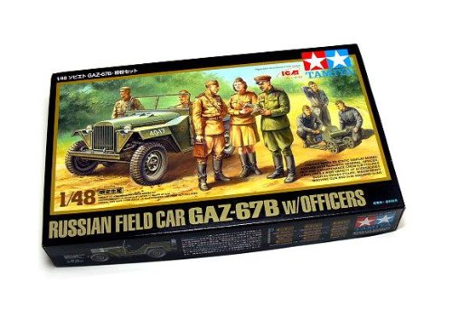 GAZ-67B Tamiya 1/48 maquette voiture militaire russe hobby 89767