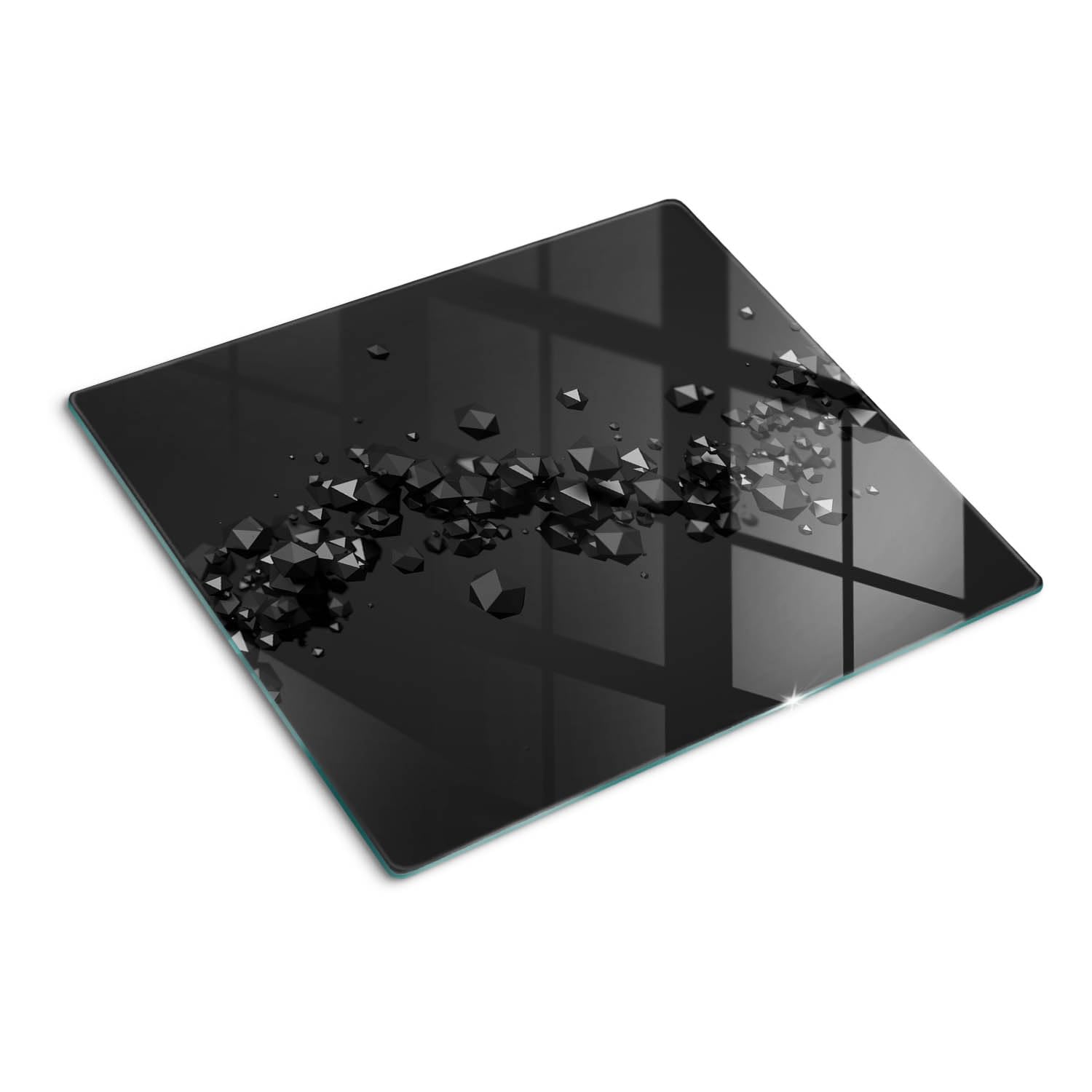 Planche en verre trempé 60x52 pour protéger vos plaques et sublimer la cuisine moderne