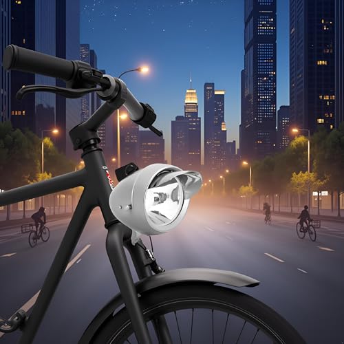 Amazon.com : Garosa Vintage Bicycle Headlight Retro Bike LED Light