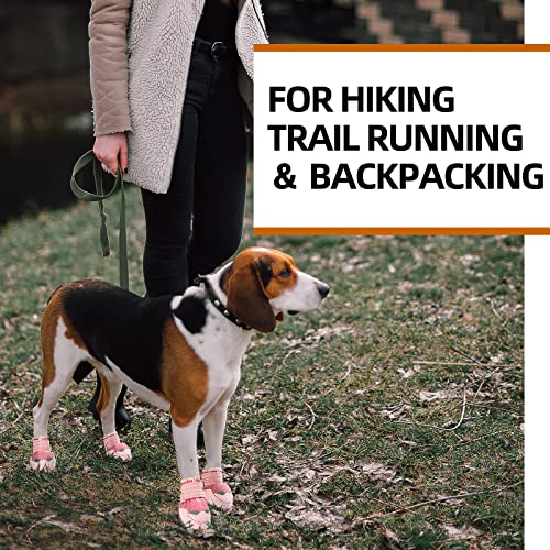 AOKOWN Dog Shoes Large Size Dogs, Waterproof Dog Snow Boots for Large Dogs, Dog Boots & Paw Protectors for Snow Outdoor Walking, Dog Snow Booties for Winter with Anti-Slip Rubber Sole 4Pcs Size 4 AOKOWN Dog Shoes Large Size Dogs, Waterproof Dog Snow Boots for Large Dogs, Dog Boots & Paw Protectors for Snow Outdoor Walking, Dog Snow Booties for Winter with Anti-Slip Rubber Sole 4Pcs Size 4