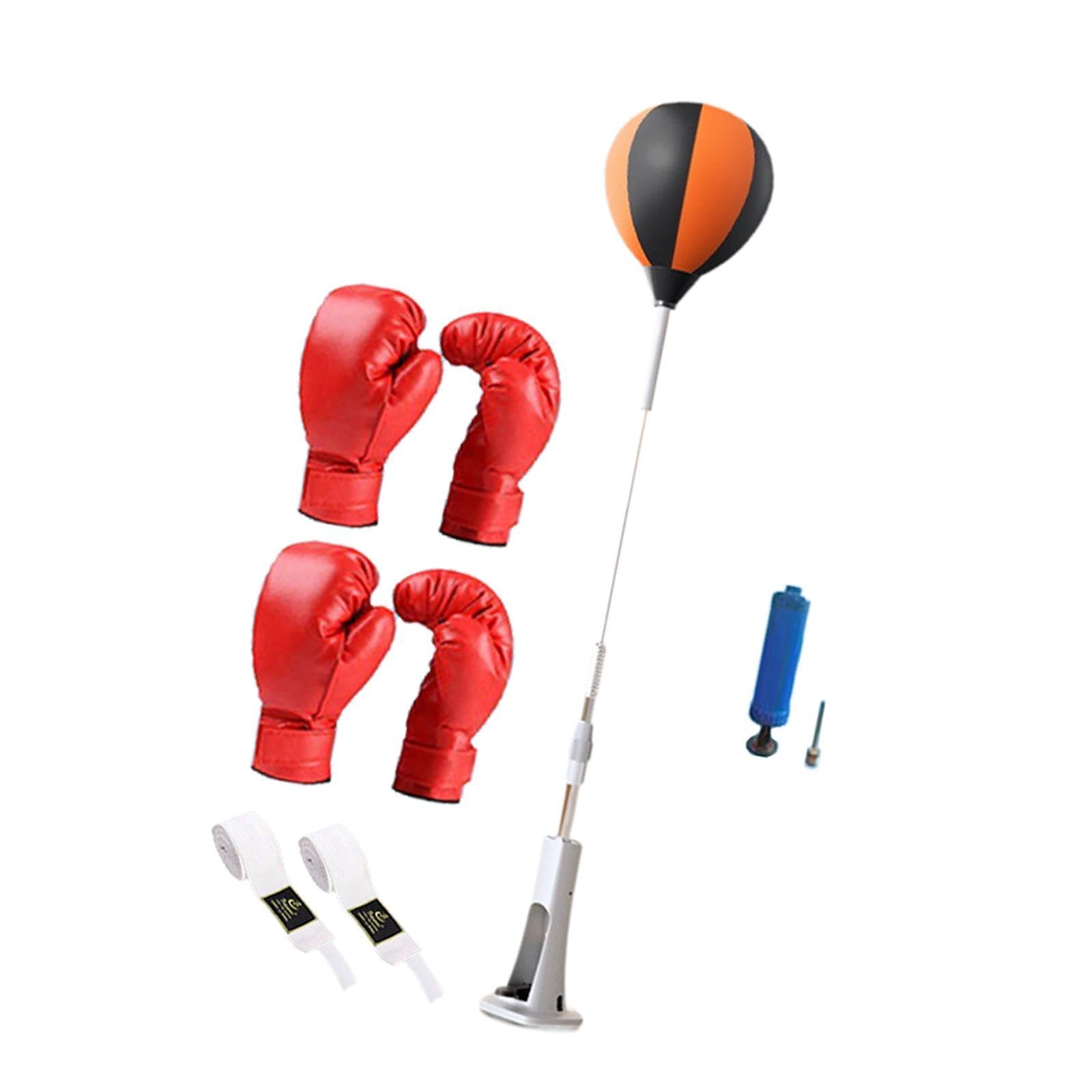 Boxing Reflection Ball Floor Standing Boxing Speed Bag for Home Gym Exercise style D-image-48