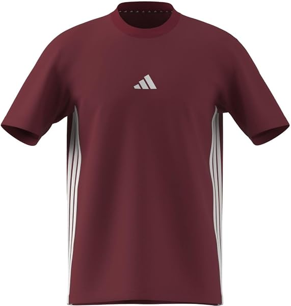 Adidas Herren Essential Three Stripes Single Jersey Tee - 4