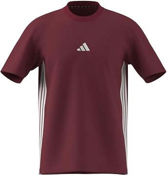 Adidas Men's Essential Three Stripes Single Jersey tee