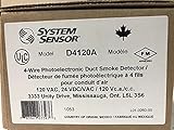 System Sensor D4120 InnovairFlex 4-Wire Photoelectric Duct Smoke Detector, Built-in Short Circuit Protection from Operator Wiring Errors, Field Selectable Settings for Configuring The Detector