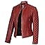 Andria - Red Leathe Jacket