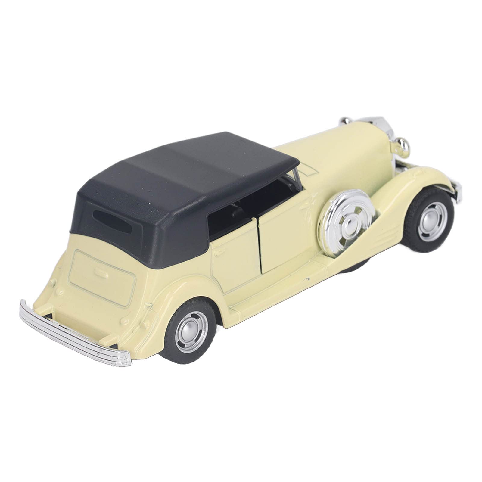 LJCM Mini Car Model, Pullback 1:32 Car Model Authentic Alloy for Children's Desk (Beige)