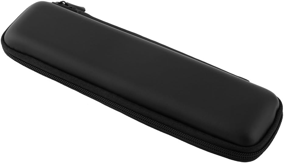 Delaman® Black Portable EVA Hard Shell Pen Pencil Case Pouch Stationery Holder Electronic Cigarette Bag
