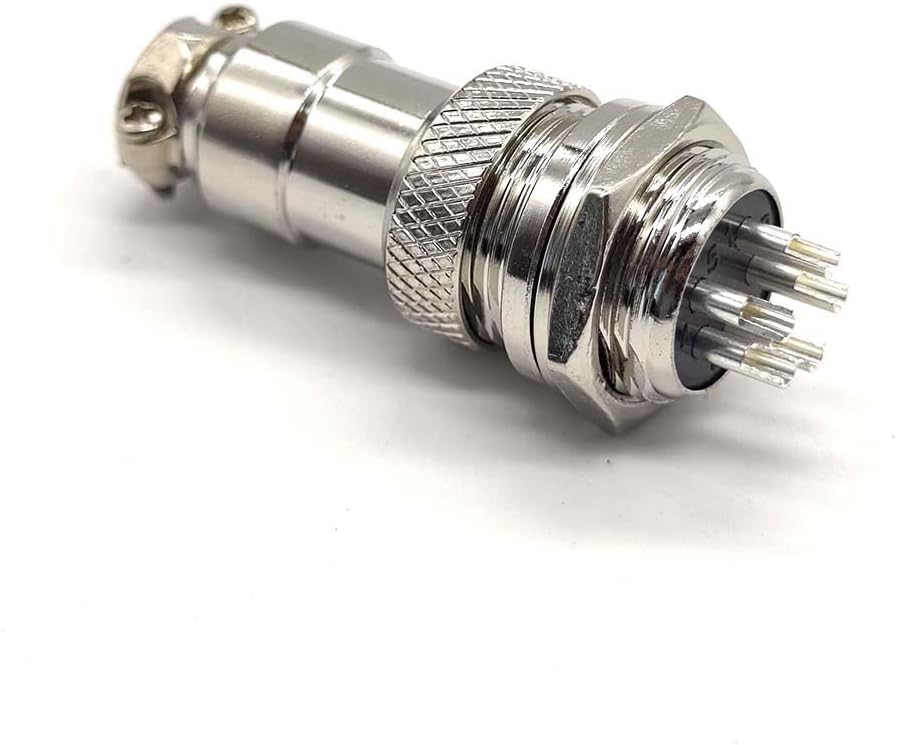 10pcs GX16 5 Pin Connector Satraight Male to Female Aviation Connector