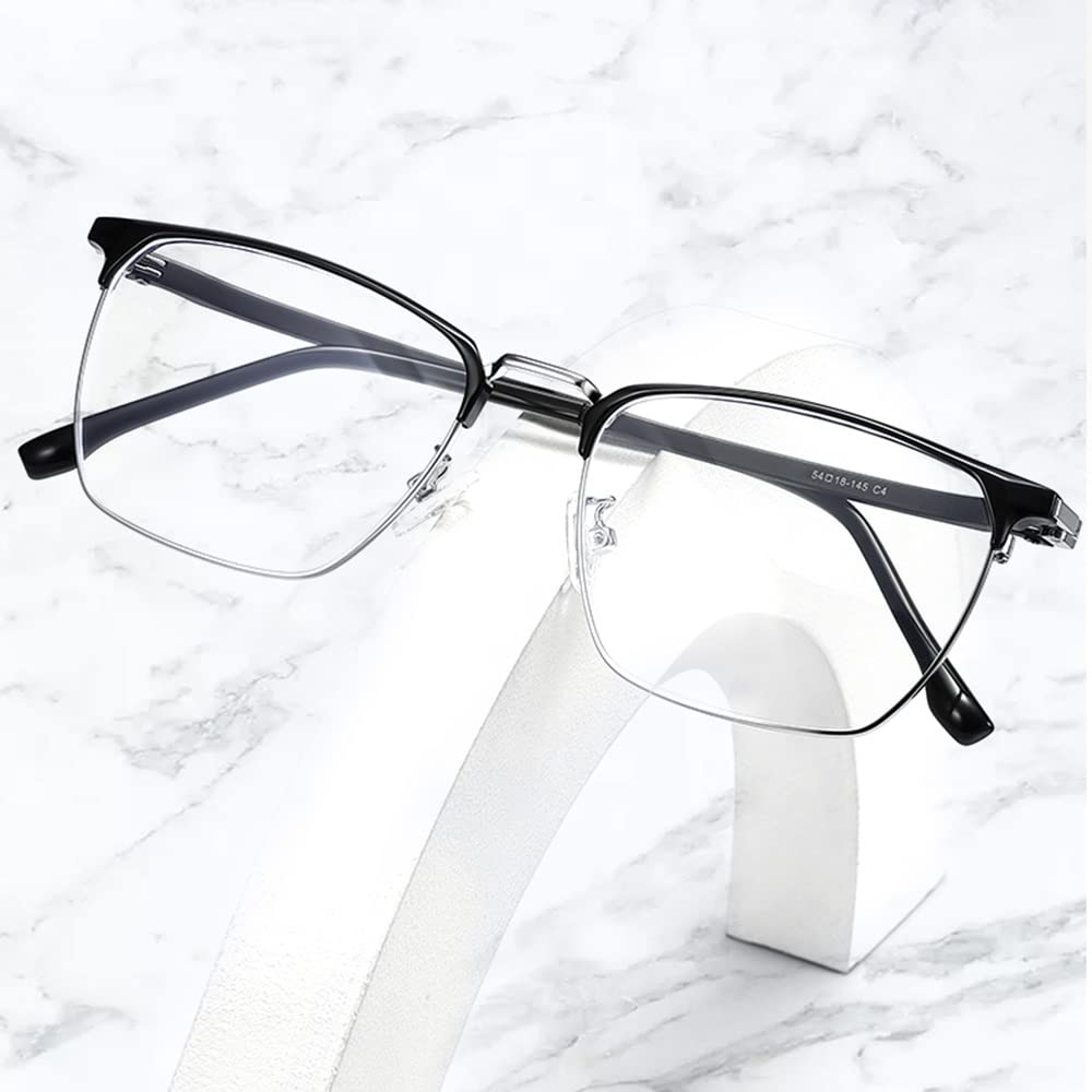 Bifokal Lesebrille Halbrandbrille Lesehilfe Brille Damen Herren Gleitsichtbrille Blaulichtfilter Sehstärke Brille Blendfrei Entspiegelt 1.00 1.50 2.00 2.50 3.00