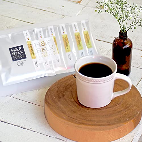 H&F BELX デカフェコーヒー 6袋 (カフェインレス) (コロンビア)