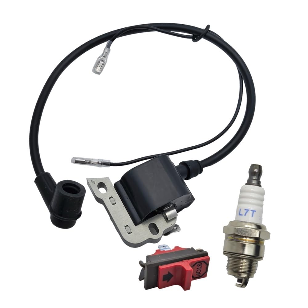 Bobine d'allumage et bougie pour tronçonneuse 55 268 : étincelle stable et démarrage rapide