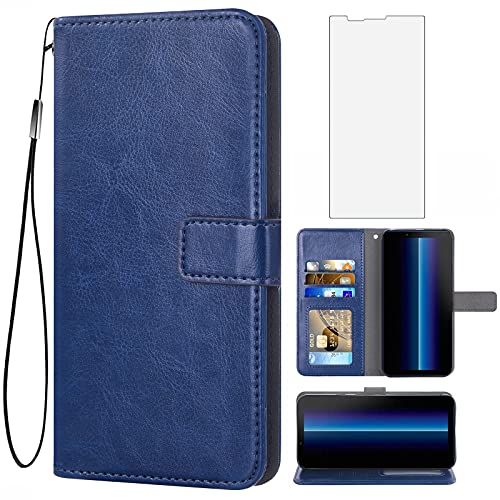 Coque Experia 10 II anti-rayure avec vitre écran et rangement carte