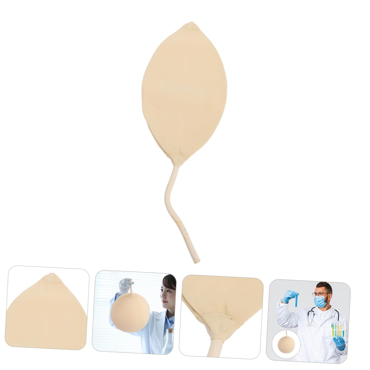 KICHOUSE 1pc Sampling Balloon Laboratory Balloon Bladder Useful Sample Ball Bladder Sample Ball Bladder Gas Sample Ball Indoor Gas Sampling Ball Bladder Sample Ball Bladders Rubber