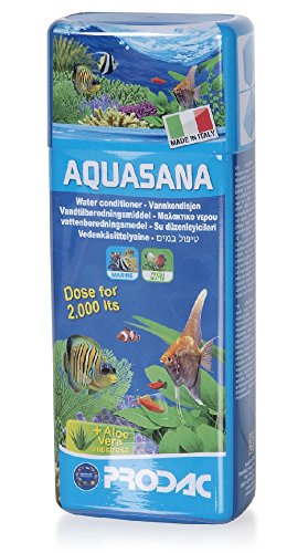 Prodac Aquasana con aloevera- acondicionador de agua para acuarios 250ml