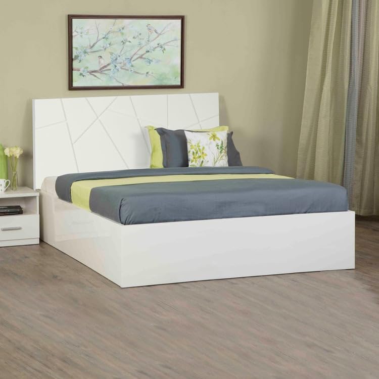 Hexagon Furnitures Premium Bed in High Glossy with Ample Storage.(King Size)-image-29