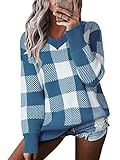 Dieser Damen Strickpulli Pullover Winter ist hergestellt aus dehnbarem, weichem und hautfreundlichem Multi-Material, deckt übergroße Design alle Körperformen ab.