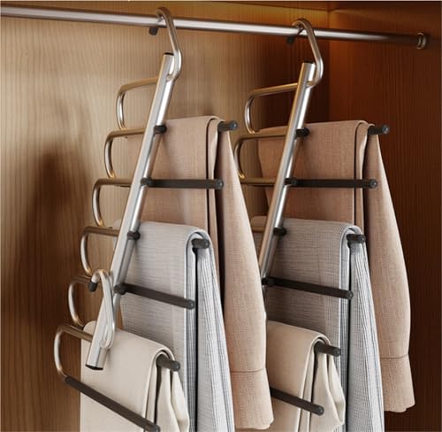 Cintres antidérapants multicouches pour optimiser le rangement des pulls dans la garde-robe - 5