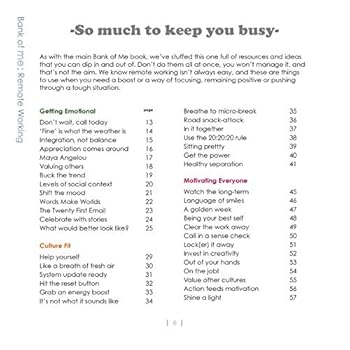 Paperback Bank of Me: The Remote Working Edition Book