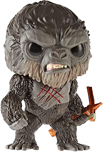 POP Godzilla vs Kong, Battle Scarred King Kong Funko Pop! Vinyl Figure (Bundled with Compatible Pop Box Protector Case) - Image 3