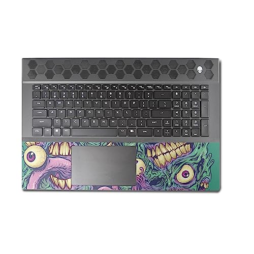 Image of MightySkins Skin Compatible with Alienware M18 R1 (2023) Full Wrap Kit - Eyes and Teeth | Protective, Durable, and Unique Vinyl Decal wrap Cover | Easy to Apply & Change Styles | Made in The USA