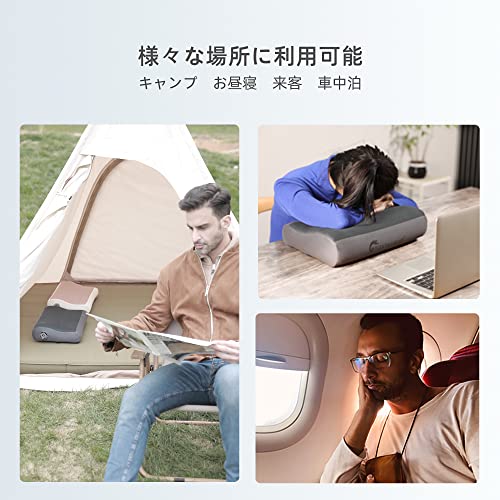 FLEXTAILGEAR エアーピロー キャンプ枕 持ち運び便利 携帯枕