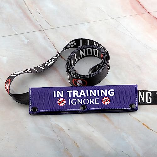 Patch de distanciation Training Ignore écharpe de laisse pour chien réactif - 7