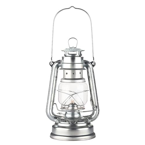 amanigo Lampe à pétrole en fer - Lampe-tempête vintage pour l'intérieur et l'extérieur Cover