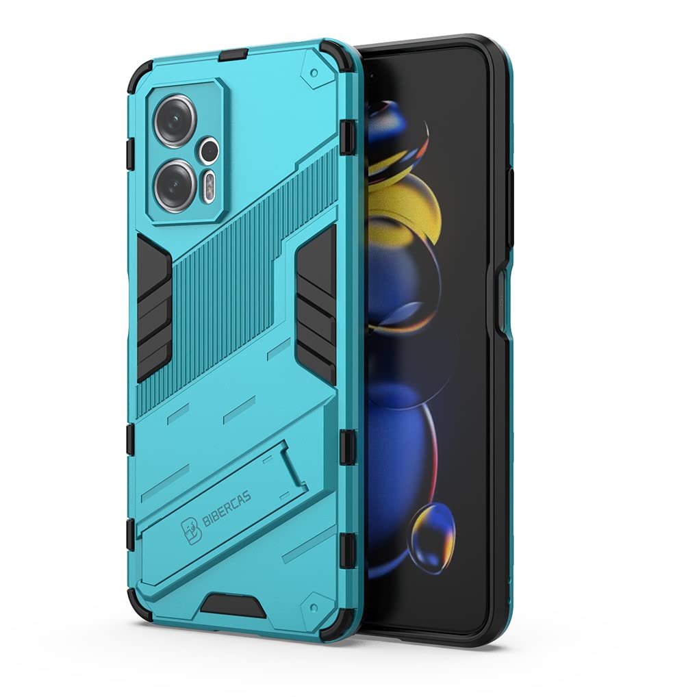 Cover COOKD Vetro Sfumato Per Xiaomi Poco X4 GT | Retro In Vetro Temperato 9H + Paraurti TPU