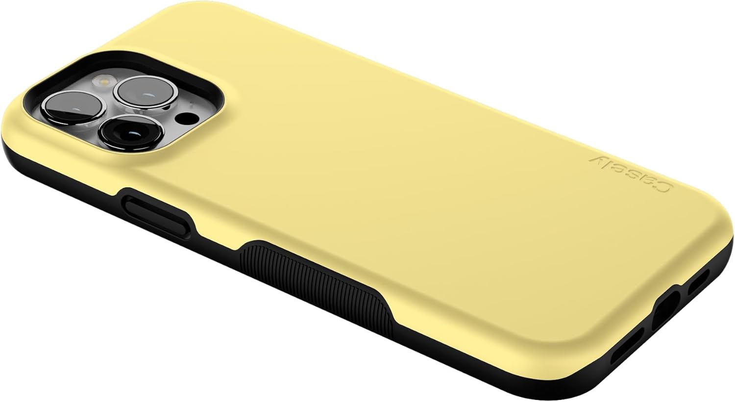 Casely iPhone 13 Pro Max Case | Butter Me Up | Butter Yellow | Bold Protective Design | Compatible with MagSafe