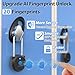 Fingerprint Padlock,Keylesslife Fingerprint Locker Lock,Biometric Long Shackle Smart Padlock Outdoor Waterproof Pad Lock for Locker Gym Fence Gate Toolbox Case Storage