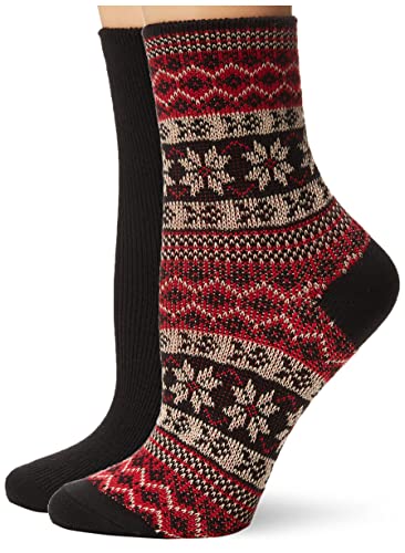 Image of HUE Wintersoft Boot Sock 2 Pair Pack