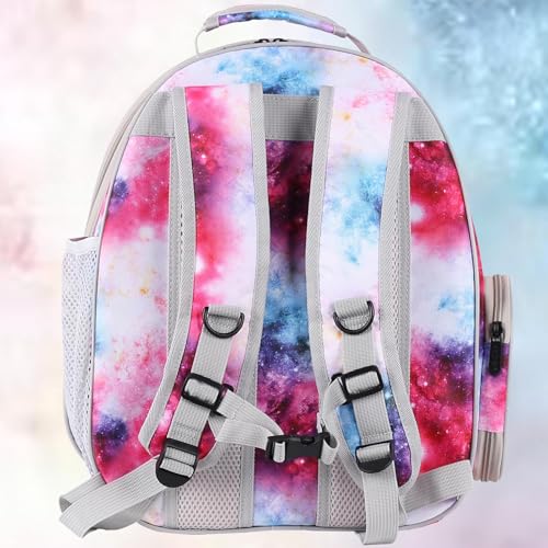 Galaxy Pink Bird Carrier Backpack with Perch - Bubble Backpack for Birds Conures, Budgies and Small ParrotsIdeal Ideal for Vet and Outdoor Adventures(Galaxy Blue, Large) - Image 6