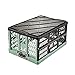 keeeper Stabile Profi-Klappbox mit Soft-Touch Griffen, 54 x 37 x 28 cm, 45 l, Ben, Nordic Green