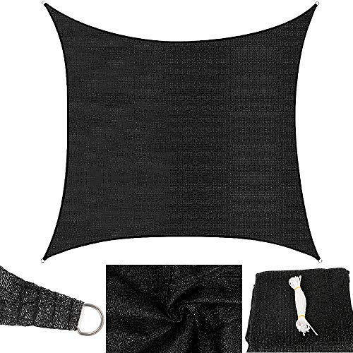 Melko Toldo de protección solar, 3 x 3 m