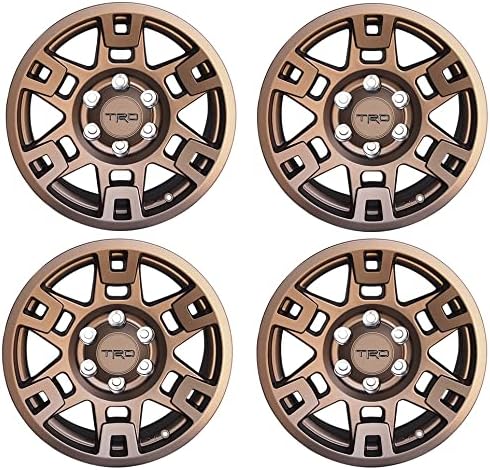 Genuine Toyota Flat Bronze TRD PRO 2010-2024 4Runner FJ Cruiser 2010-2023 Tacoma Wheel Set Of 4 (PTR20-35110-F5 x 4)