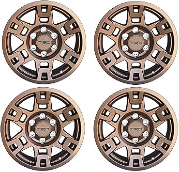 Genuine Toyota Flat Bronze TRD PRO 2010-2024 4Runner FJ Cruiser 2010-2023 Tacoma Wheel Set Of 4 PTR20-35110-F5 x 4