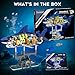 INSOON Mechanical Shark Building Set with LED Light, 687 PCS Movable Ocean Animal with Display Stand, Sea Fish Building Block Toy, Home Decor Gift for Adults Teens Kids Boys Ages 12+