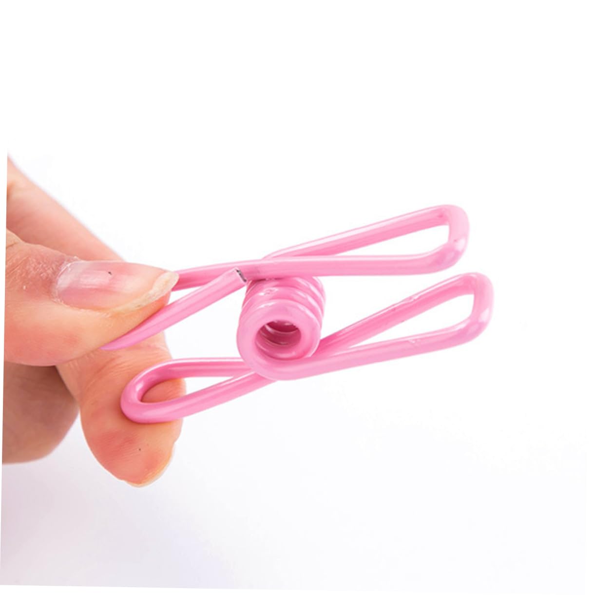 PRETYZOOM Mollette per Bucato Multiuso 70 Pezzi Molla Resistente in Plastica e Metallo, Bordi Lisci senza Sbavature, per Biancheria e Stuoie in Casa Colore Casuale