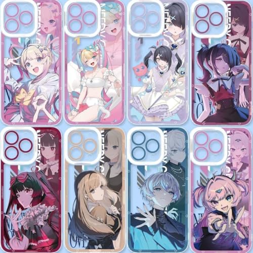 EUYUL(���[�����j�Ή����Ă񂿂�� �X�}�z�P�[�X Iphone17Promax�K�p �Ή��j�[�f�B�[ �K�[�� �I�[�o�[�h�[�Y �d�x�̈ˑ��� ���V�� TPU �g�ѓd�b�J�o�[ ���� �A�C�t�H���P�[�X �g�уJ�o�[ �R�X�v������ 6/7/8/11/12/13/1