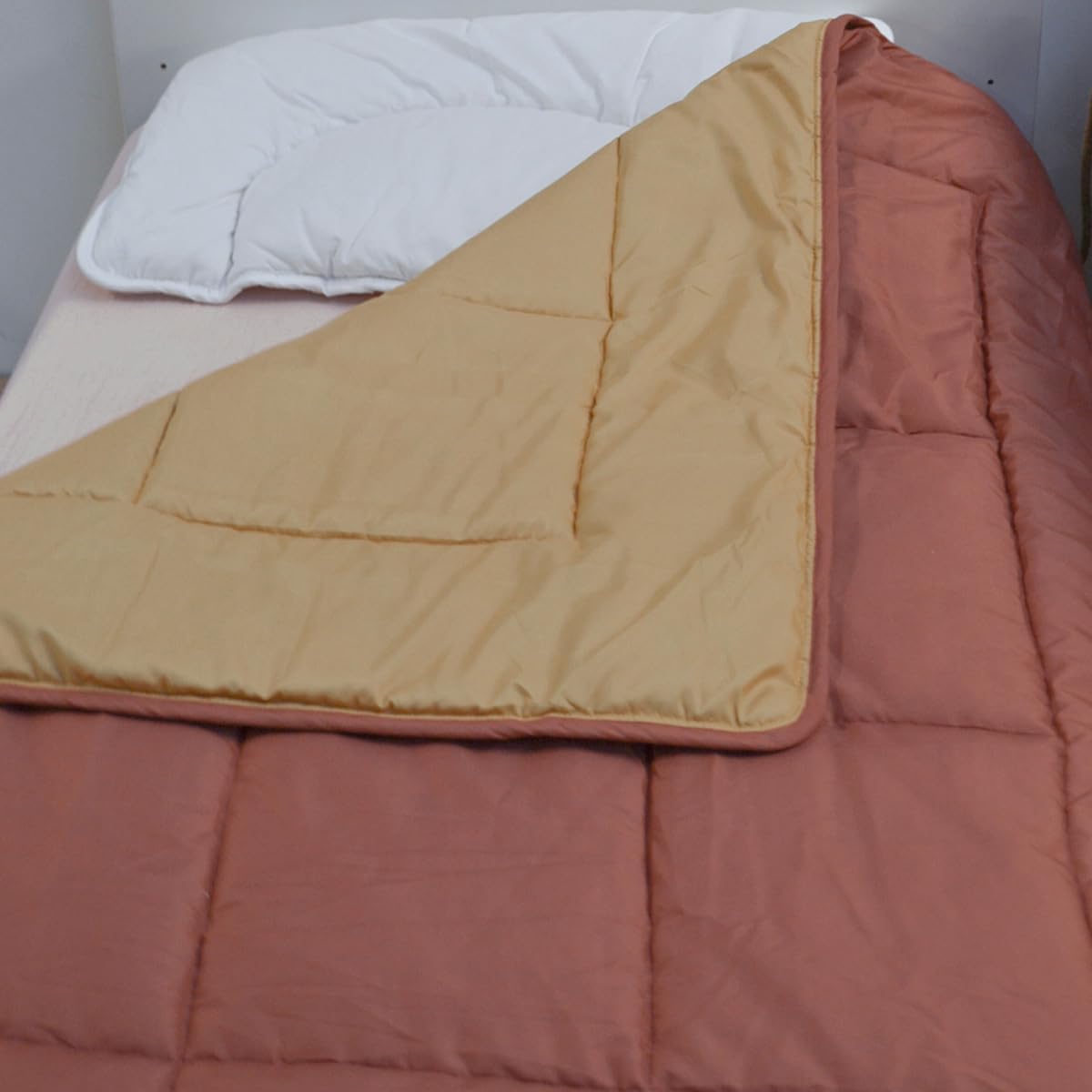Mon PTIT Dodo Couette Bicolore - 75 x 120 cm Sole/Terra, Bébé