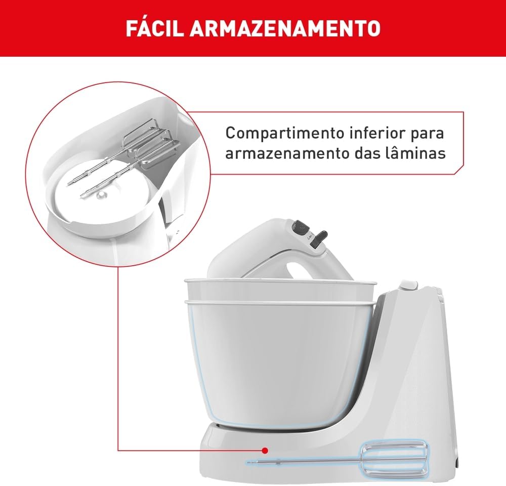 Batedeira Arno Mini Chef Portátil 400W: Review após 7 dias de uso
