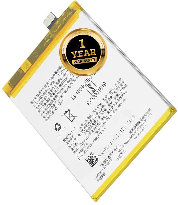 Image of Original BLP681 Battery Compatible with Oppo R17 CPH1879, PBEM
