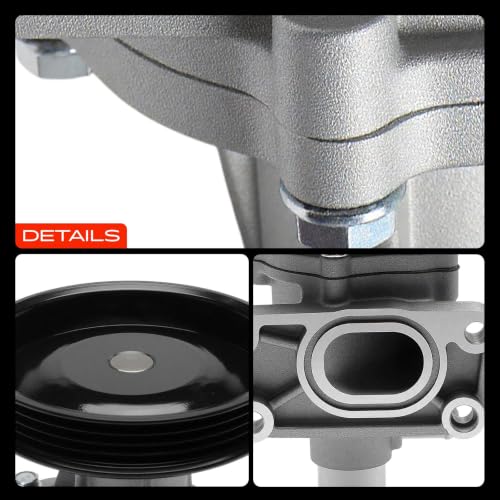 A-Premium Engine Water Pump with O-Ring Compatible with Chevrolet Spark 2013 2014 2015 1.2L (with 4-Rib Belt Only) by A-premium - Used condition - Image 9