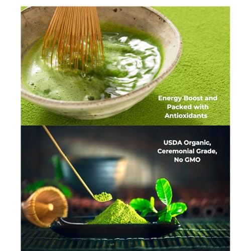 Té matcha en polvo ceremonial 100 g miniatura 3