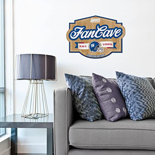 Image of YouTheFan NFL New York Giants FanCave Wall Art