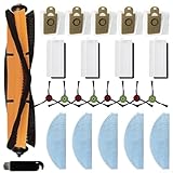 Pratique : la brosse principale, le filtre, le chiffon et le sac à poussière pour aspirateur robot M203 sont tous fabriqués avec des matériaux pratiques. Cela garantit une utilisation durable et une performance fiable.